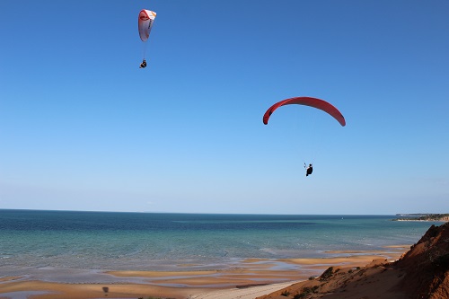 vilanculos paragliding